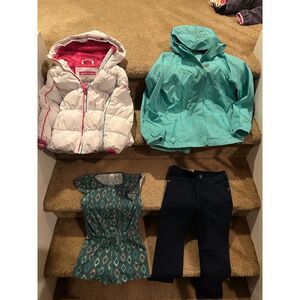 Bundle of Girl Mixed Girl Clothes (Snozu/Champion Jacket/Dress) Size 6